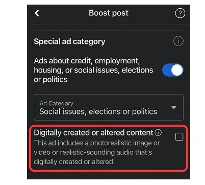 How Meta enforces transparency for AI-generated political ads