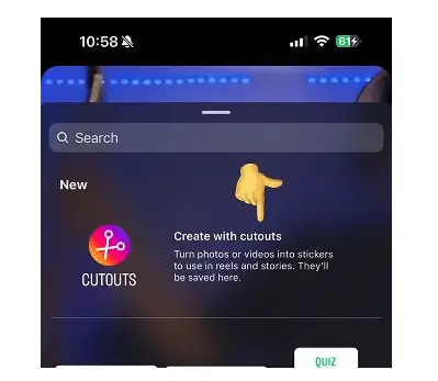 Nové funkcie Instagram Reels - karusel a animované samolepky
