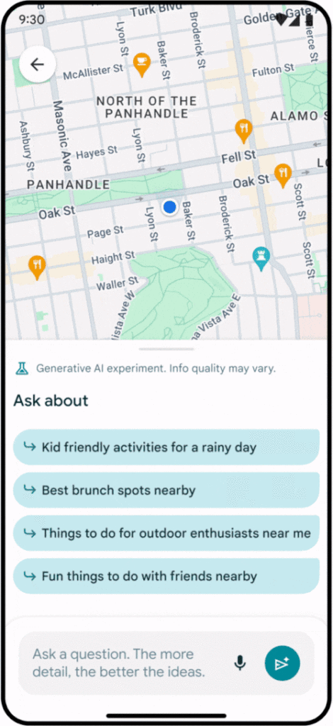 How Google’s AI enhances navigation and local recommendations