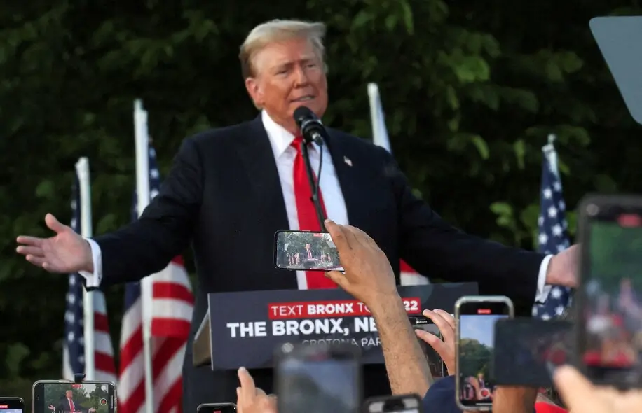 Meta lifts restrictions on Trump's accounts for political expression.