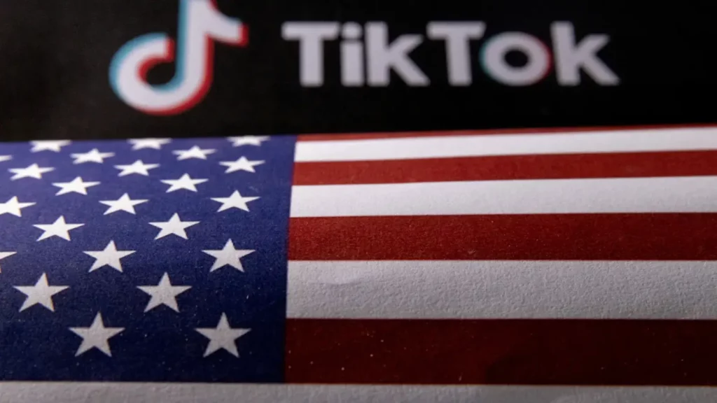 Trump TikTok decision interview screenshot

