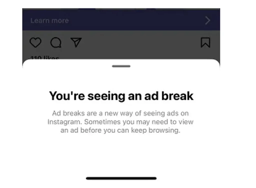 Nepřeskočiteľné reklamy testované na Instagrame.