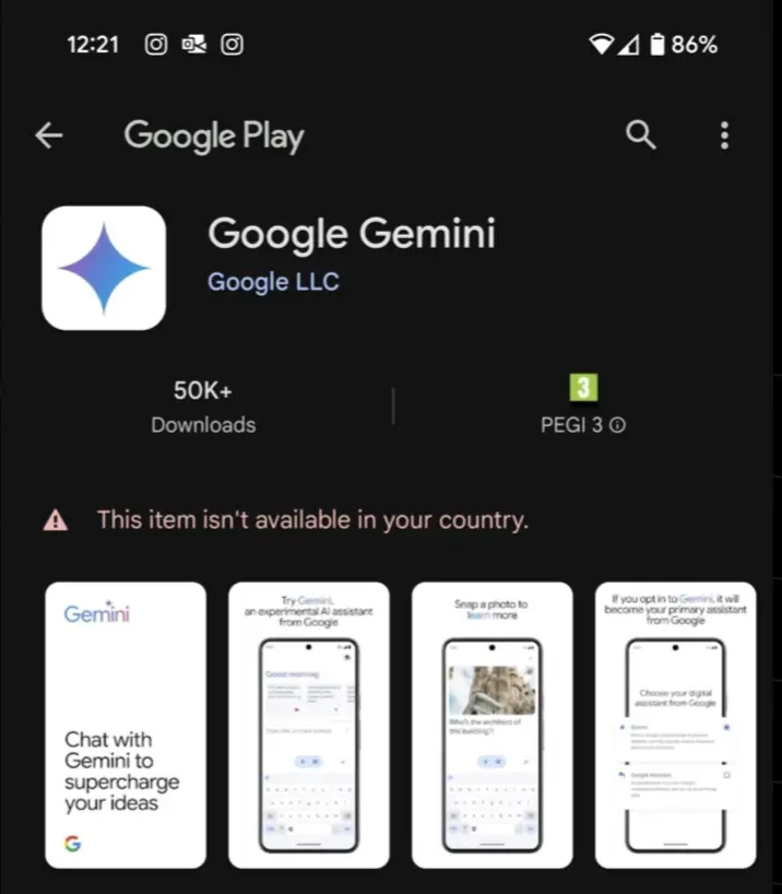 Google Gemini app – new AI assistant for mobile users