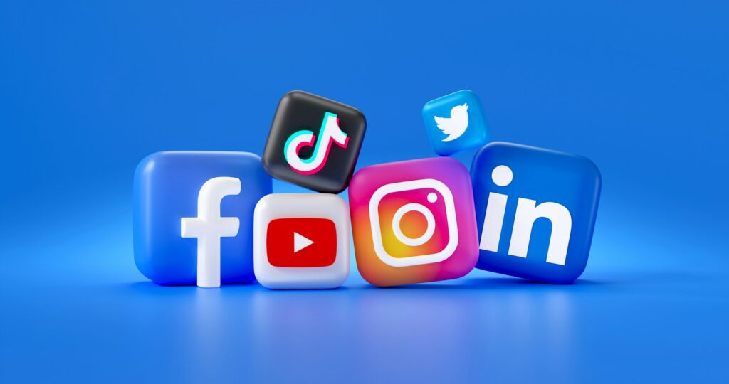 Marketer analyzing 2025 social media trends data